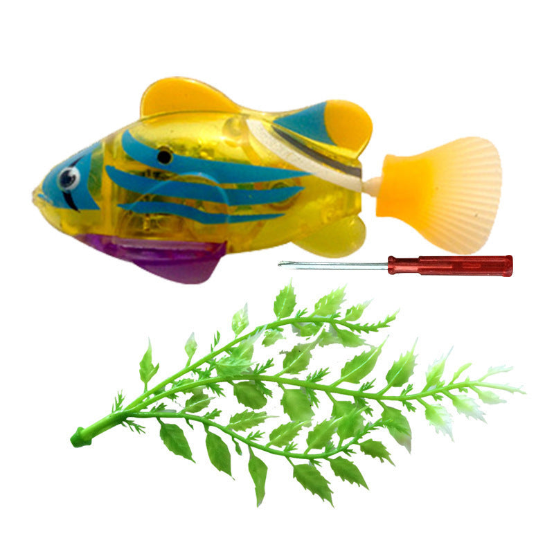 LED Electric Swimming Fish Toy – Interactive Water Play for Kids & Pets