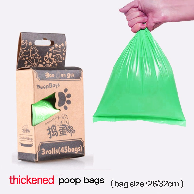 Portable Dog Waste Bag Holder with LED