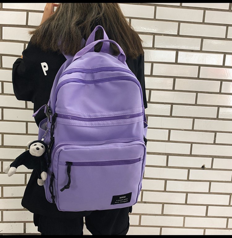 Unisex Hip-Hop Street Style School Backpack