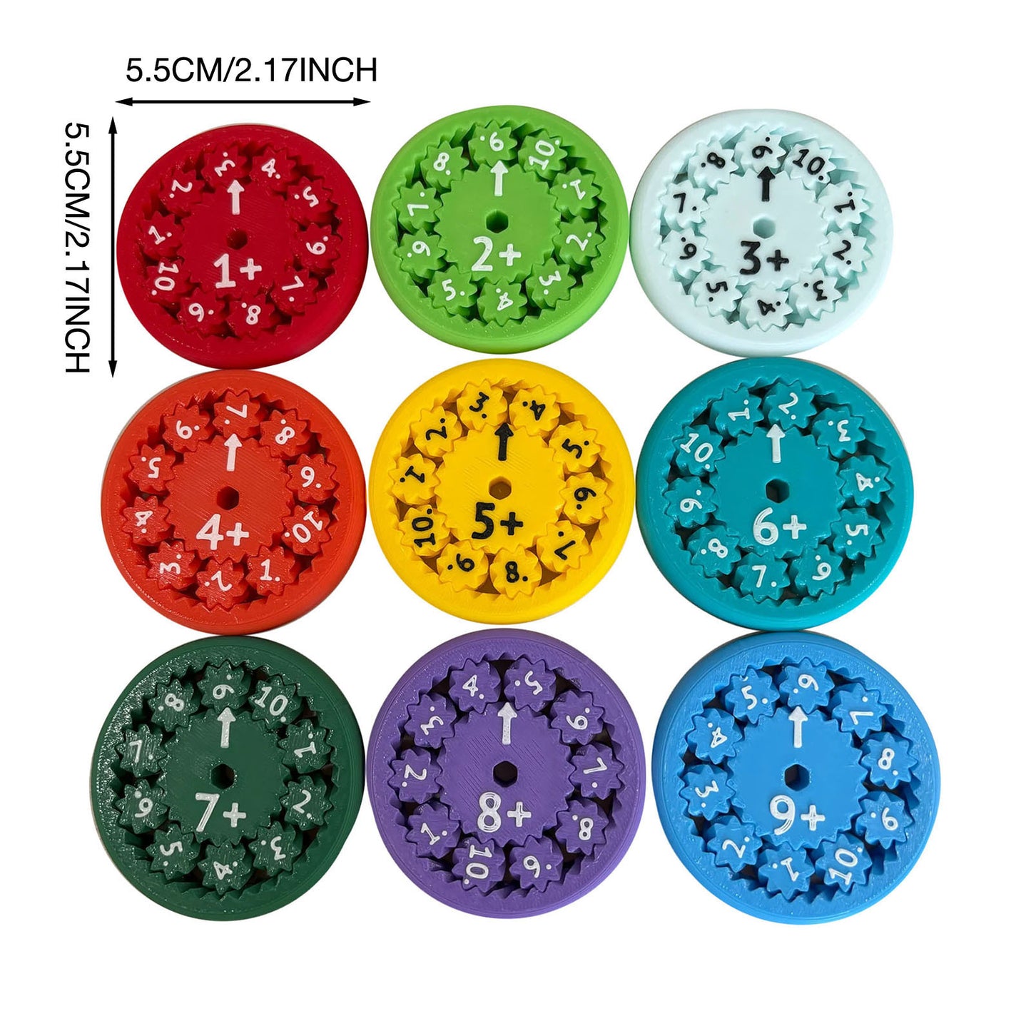 Math Fidget Spinners Fingertip