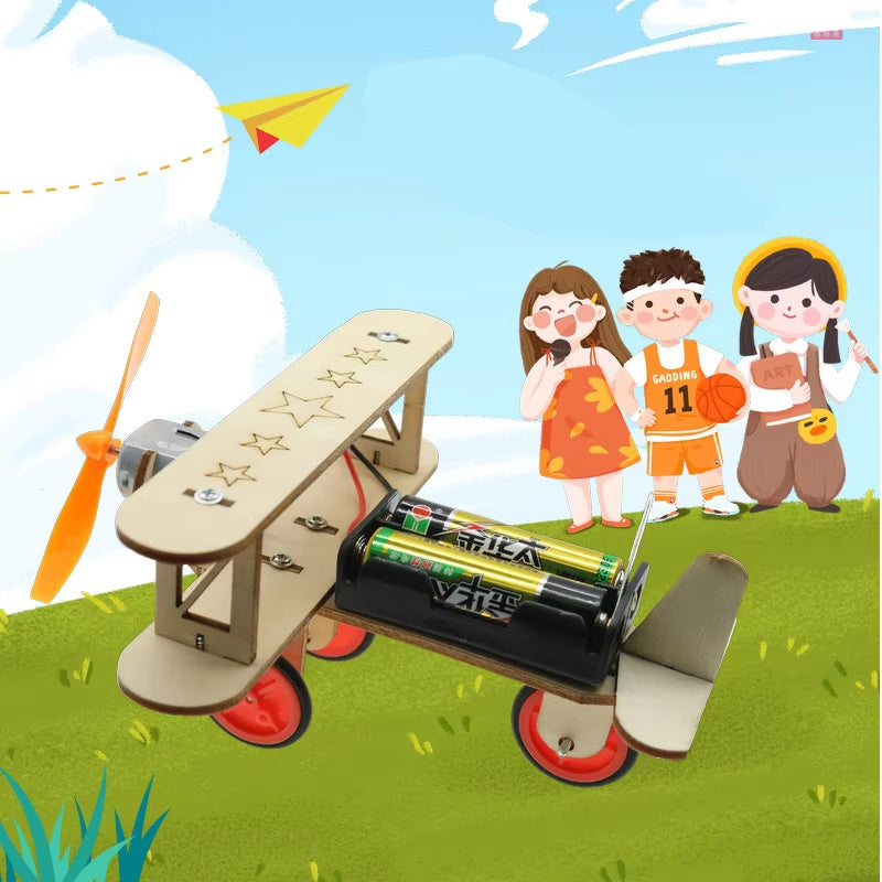 Wooden DIY Airplane for Kids