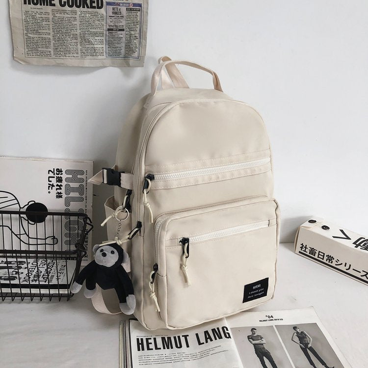 Unisex Hip-Hop Street Style School Backpack