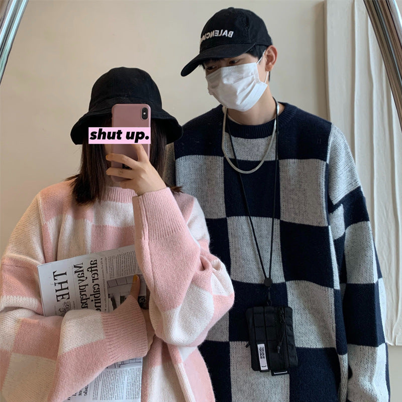 Loose And Idle Autumn And Winter Thickening Cotton Knitwear