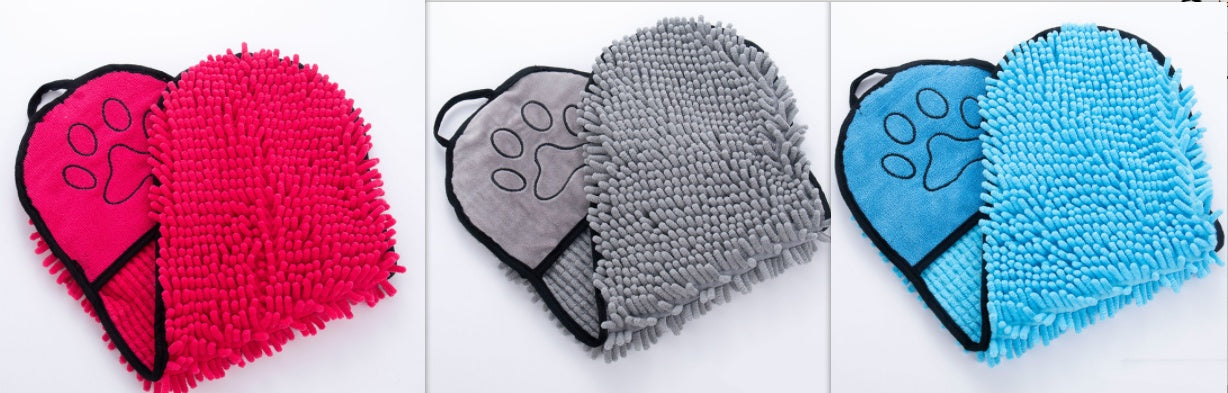 Super Absorbent Pet Bath Towel – Quick-Dry Microfiber for Dogs & Cats