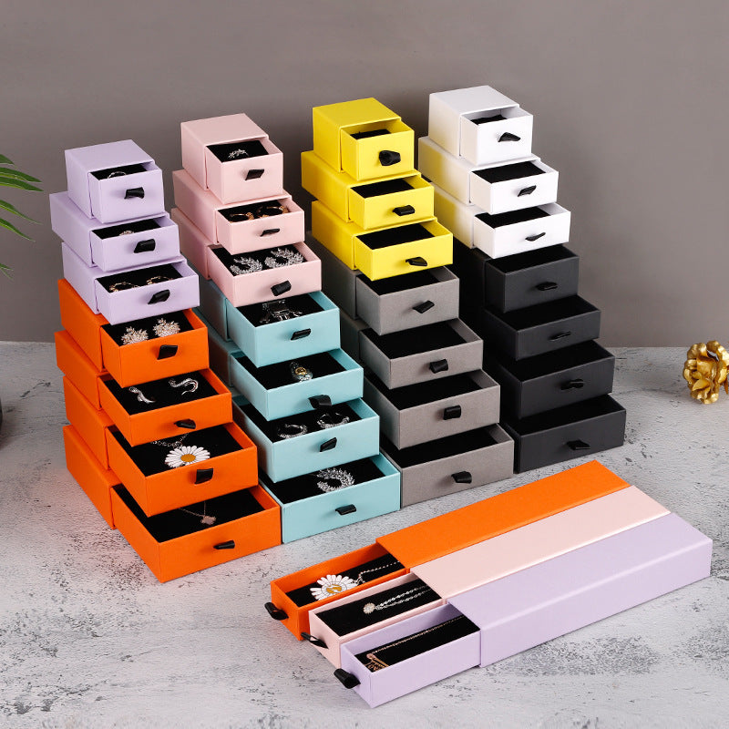 Ear Studs Jewelry Packing Box Storage