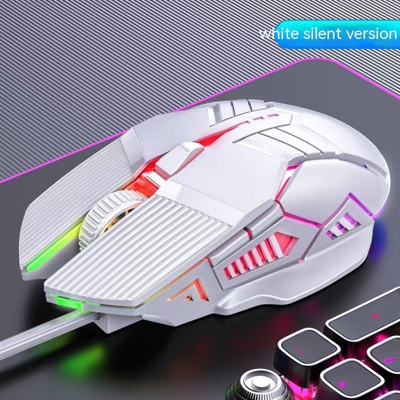 Wired Mouse 6D Colorful Dazzling Mouse for Gaming