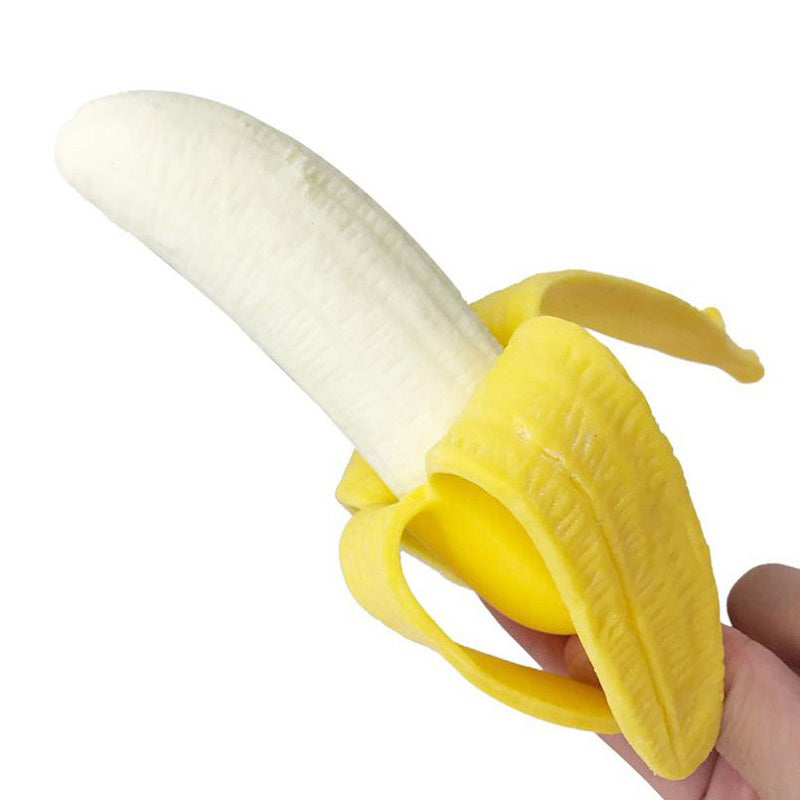 Vent Banana Squeeze Toy – TPR Material Stress Reliever, 17cm