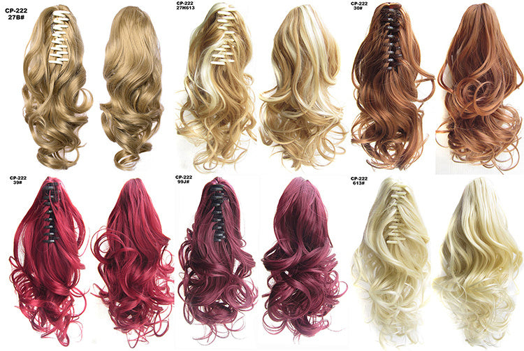 Long Wavy Wrap-Around Ponytail Hair Extension