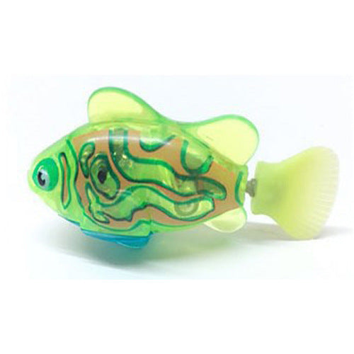 LED Swimming Robot Fish Toy – Flashing Cat Toy for Water Play