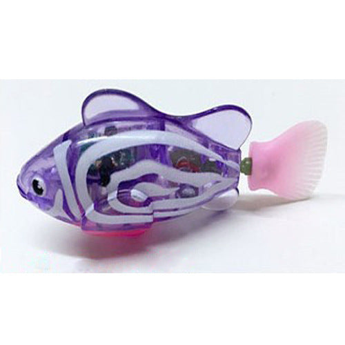 LED Swimming Robot Fish Toy – Flashing Cat Toy for Water Play
