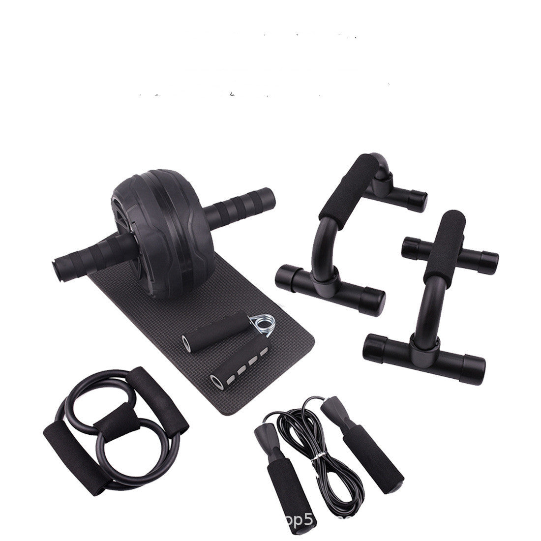 Resistance Bands with Push-up Bar AB Power