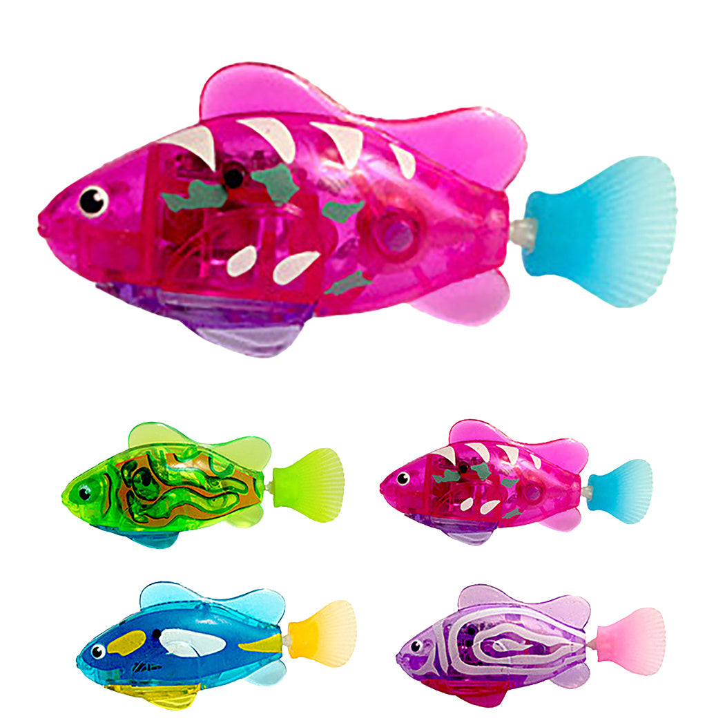 LED Electric Swimming Fish Toy – Interactive Water Play for Kids &amp; Pets