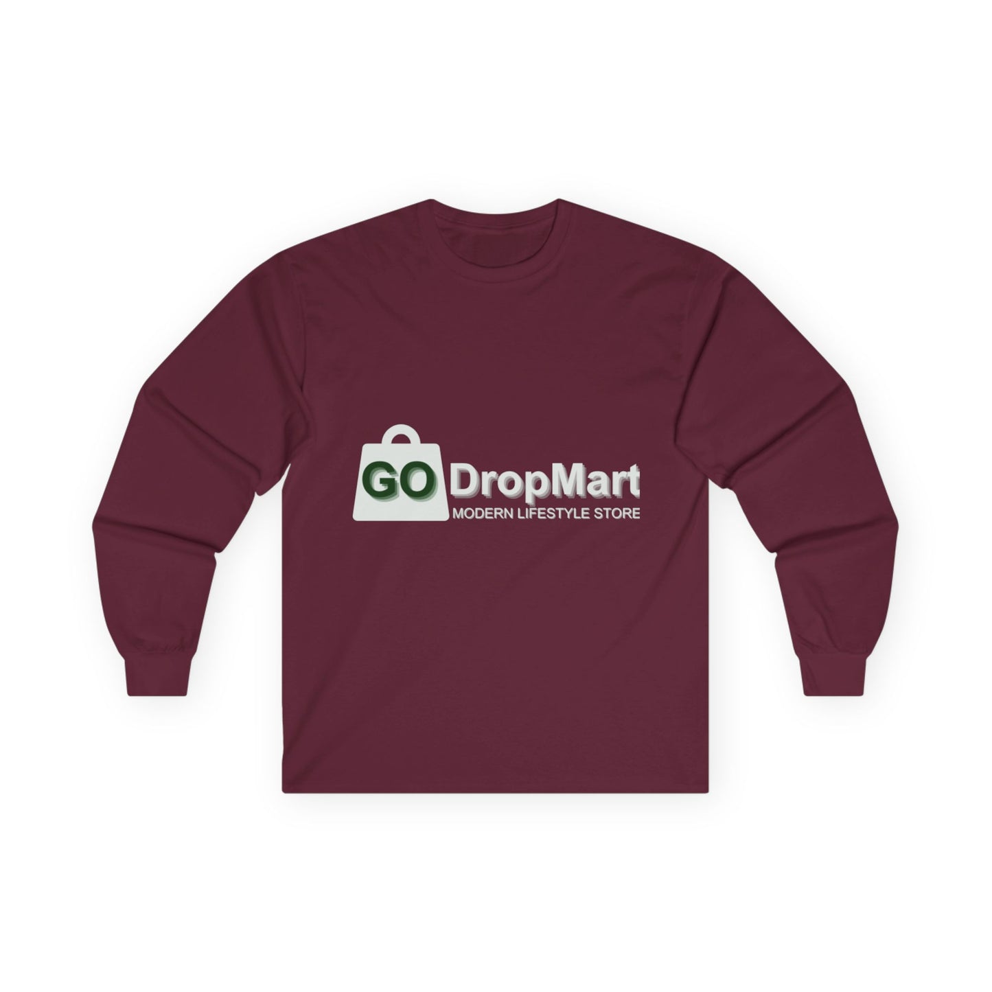Unisex Long Sleeve Tee - Go DropMart Modern Lifestyle Shirt