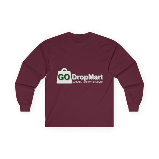 Unisex Long Sleeve Tee - Go DropMart Modern Lifestyle Shirt