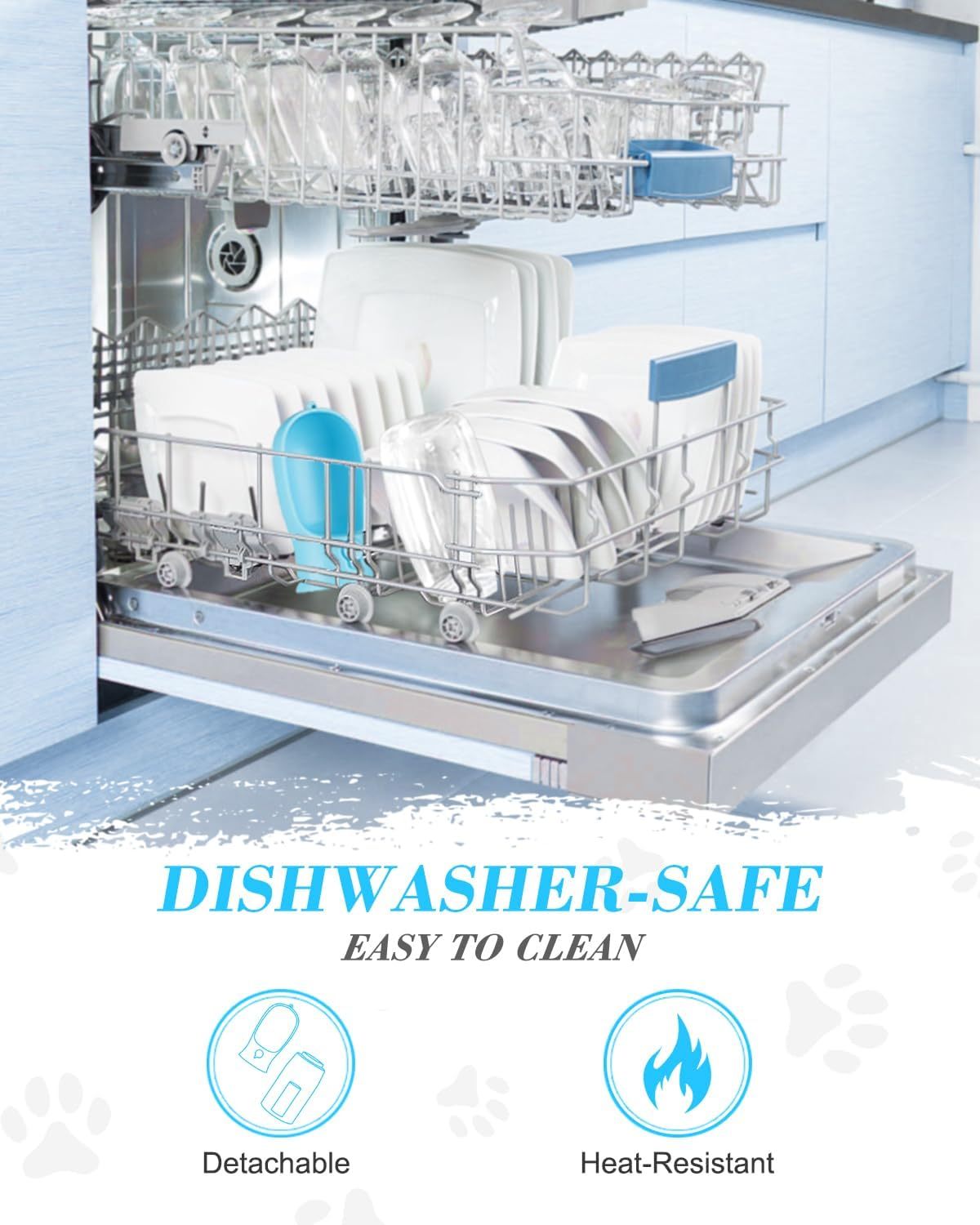 Portable Pet Water Bottle &amp; Food Container – Travel Dispenser for Small Dogs &amp; Cats