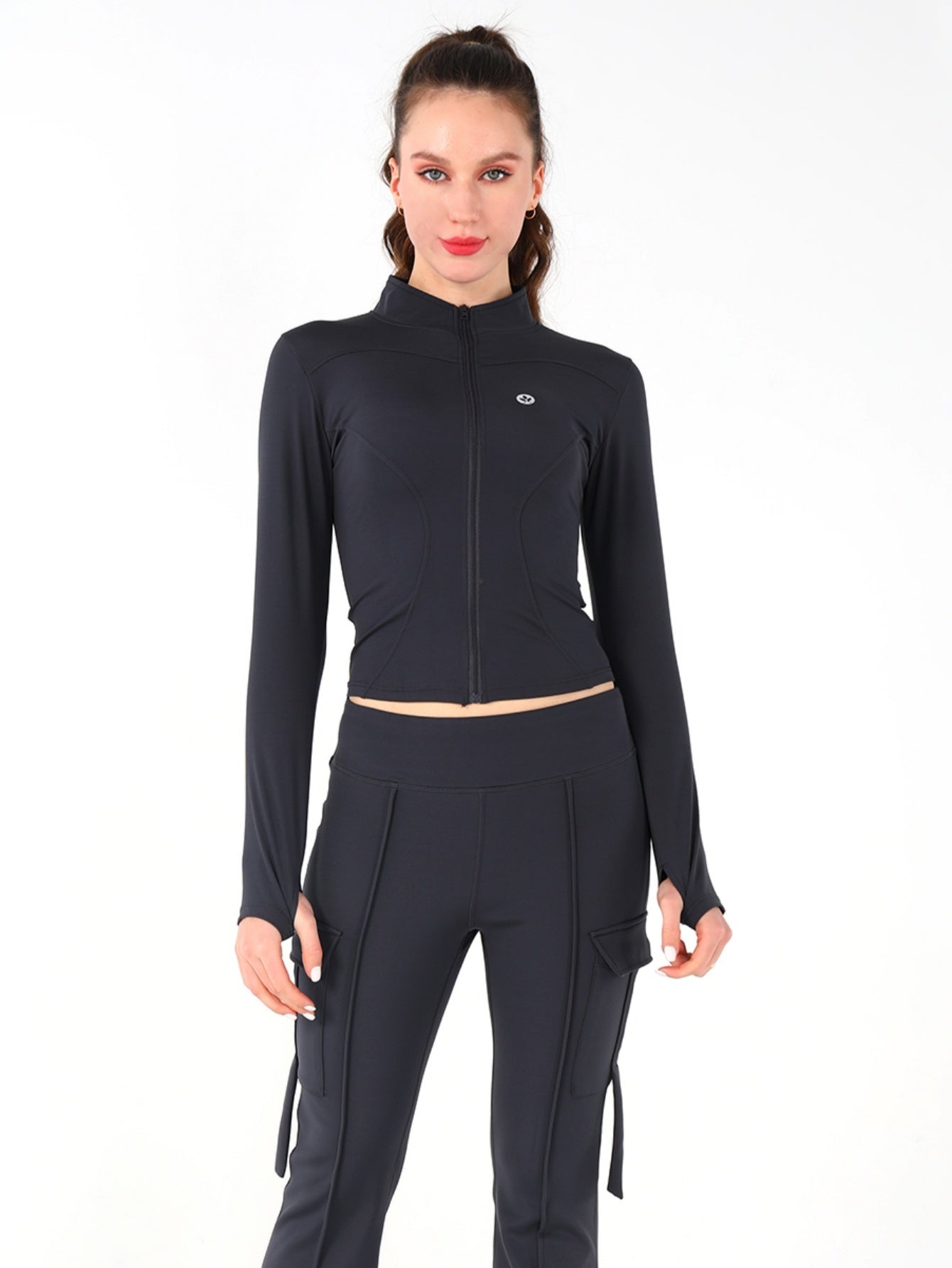 Jas met opstaande kraag