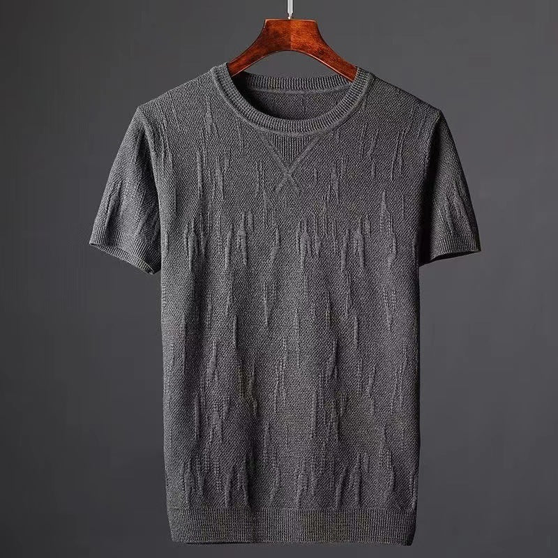 Youthful Edge — Slim Fit Cotton Men’s Top