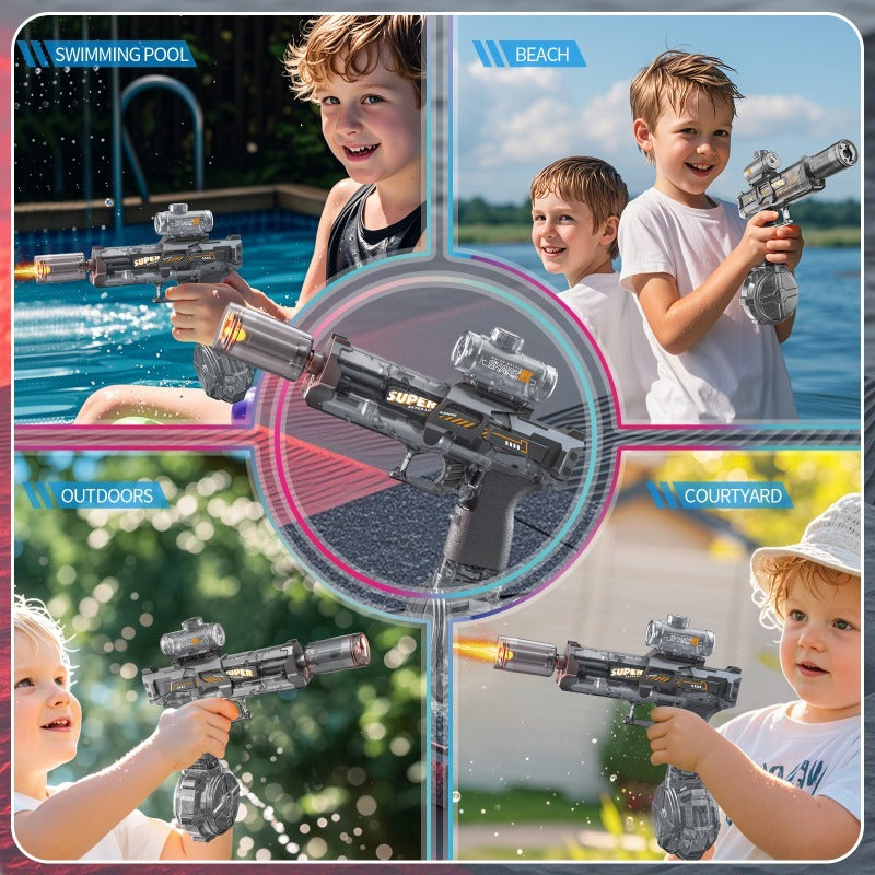LED Lights Electric Water Guns for Children