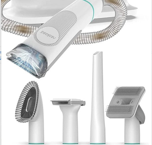 Multi-Function Pet Grooming Kit with Vacuum Suction