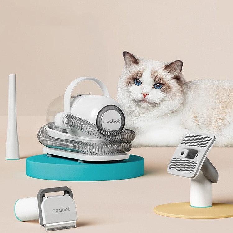Multi-Function Pet Grooming Kit with Vacuum Suction