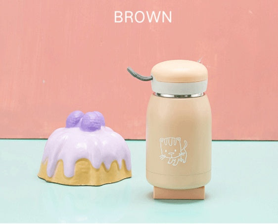 300ML Mini Water Thermal Bottle Insulated Stainless Steel