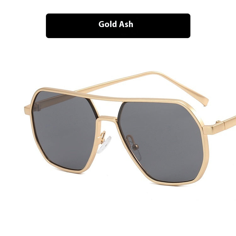 Dubbele Beam zonnebril voor heren met UV-bescherming