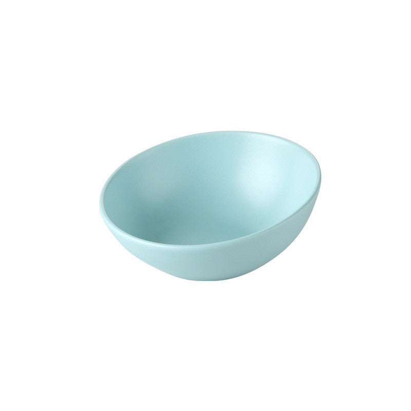 Ceramic Pet Feeding Bowl – Minimalist Design in Two Sizes