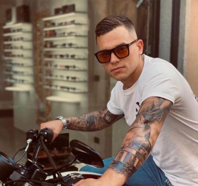 Vintage Small Square Sunglasses Fashion Metal