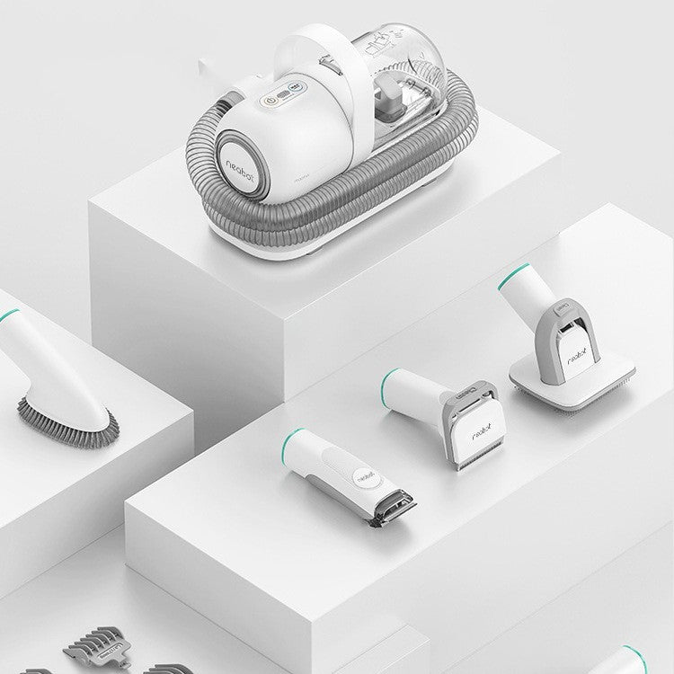 Multi-Function Pet Grooming Kit with Vacuum Suction