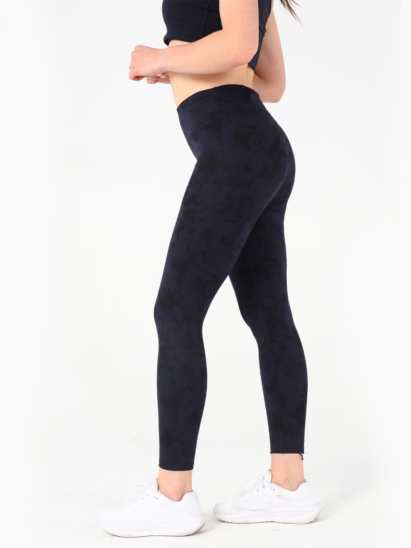 Fluwelen tie-dye printset