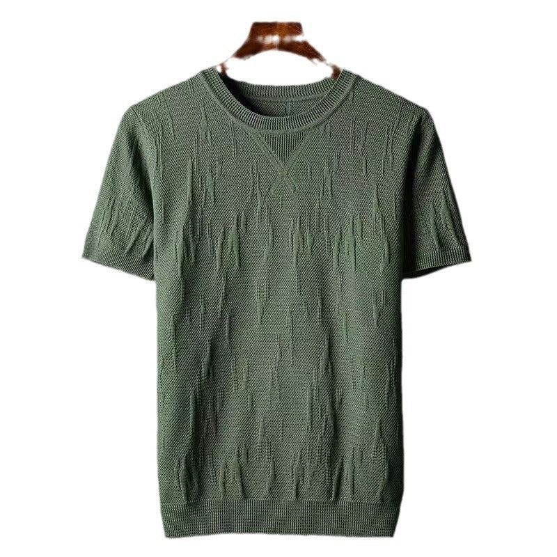 Youthful Edge — Slim Fit Cotton Men’s Top