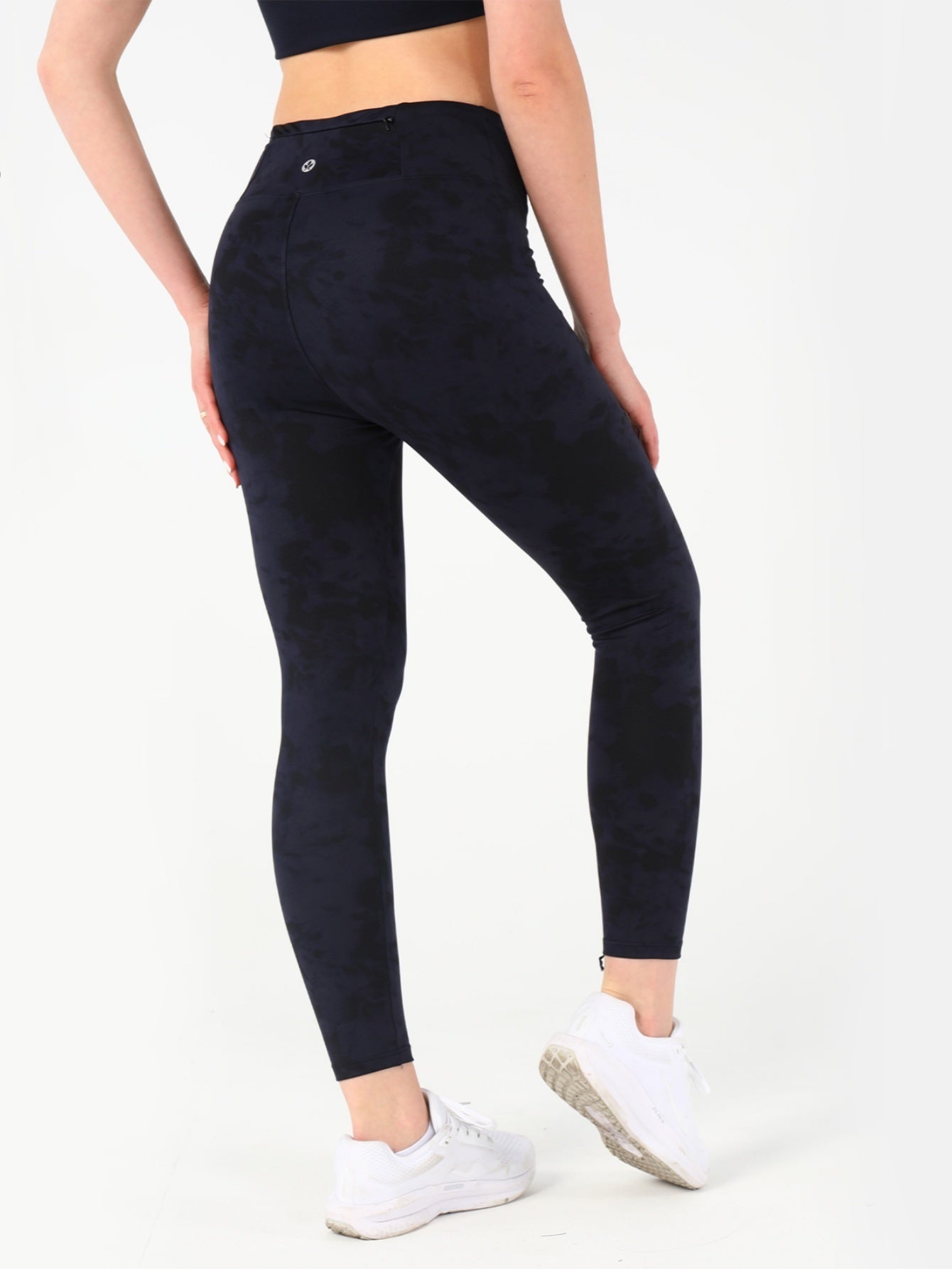 Fluwelen tie-dye printset