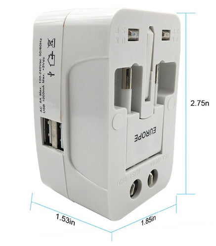 Multi-function conversion plug global universal universal plug mobile phone universal charger multi-country converter travel socket