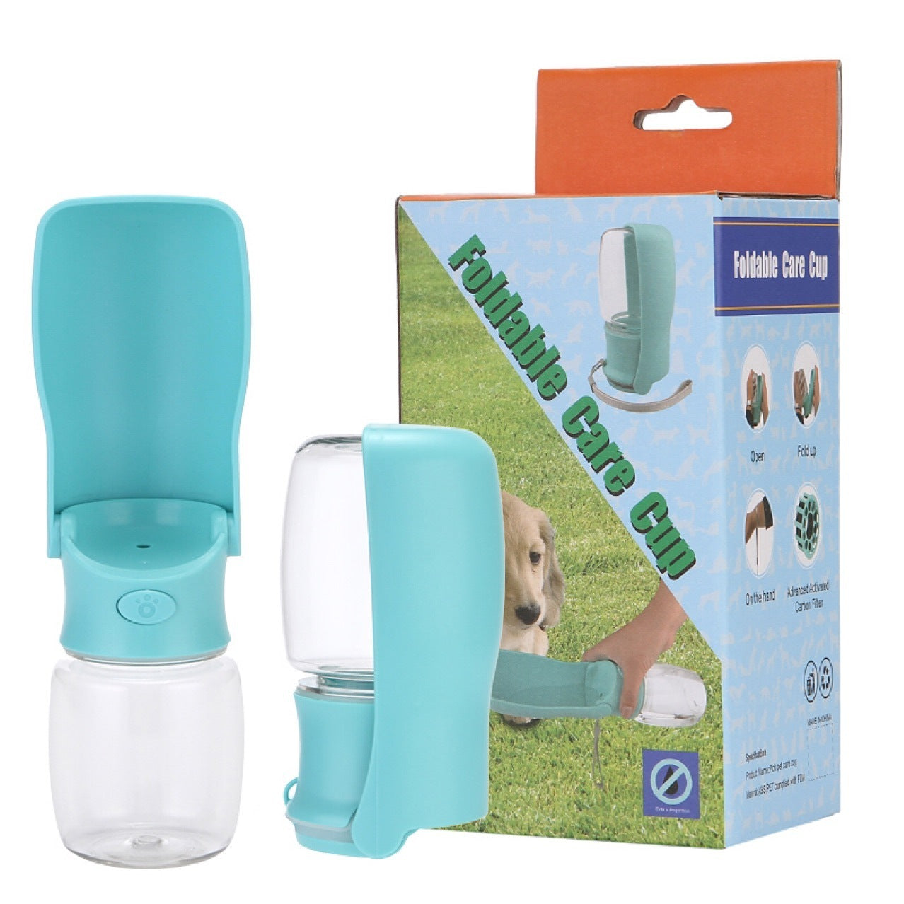 Foldable Water Cup for Pet (350ml/550ml)