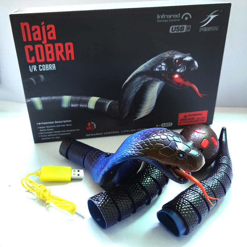 Interactive Smart Snake Cat Toy – Realistic USB Rechargeable Pet Toy