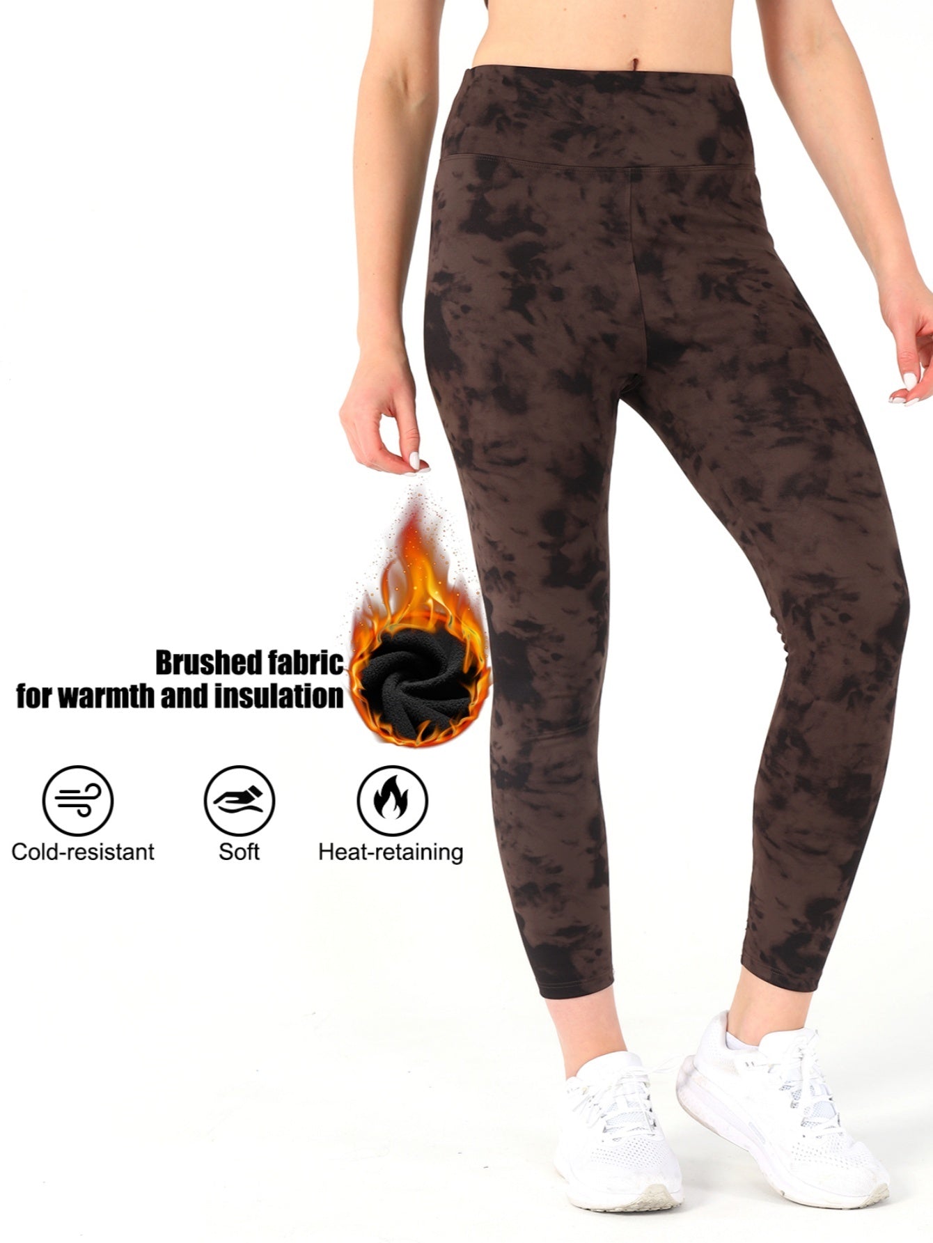 Fluwelen tie-dye printset