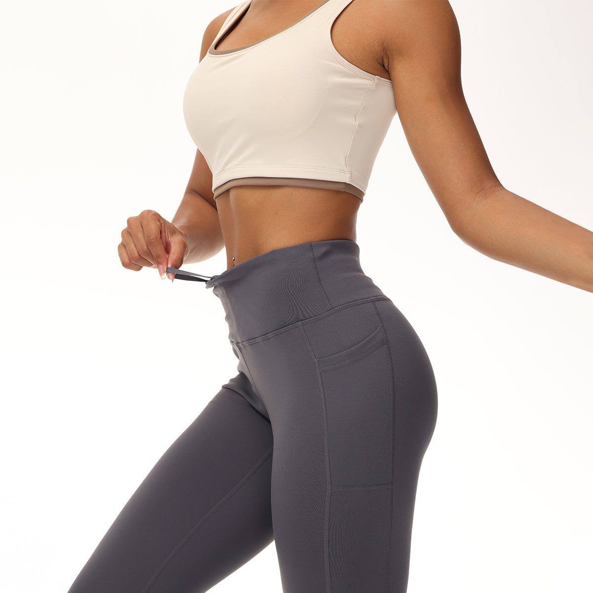 Adding Velvet In Winter Pocket Ankle Pants