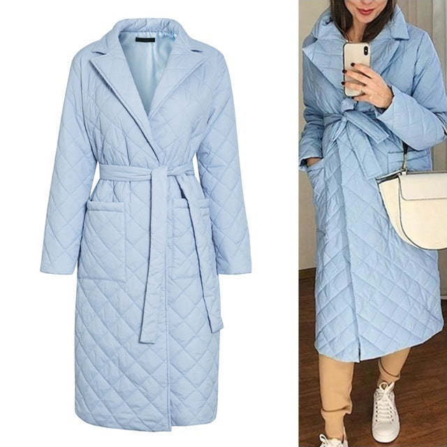 Long Jacket For Women Coat Winter Street-wear