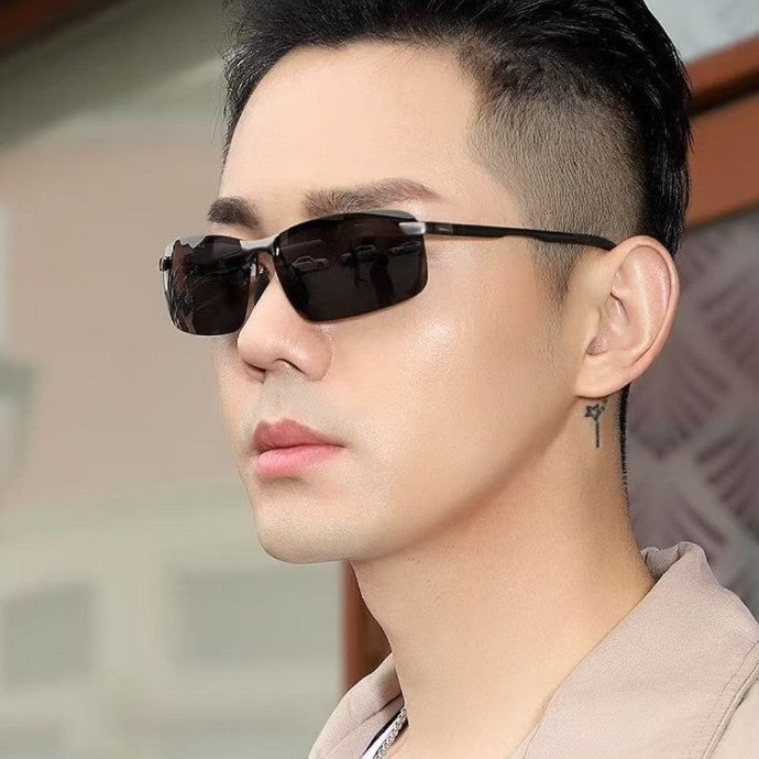 Lichtgevoelige kleurveranderende gepolariseerde zonnebrillen Mode