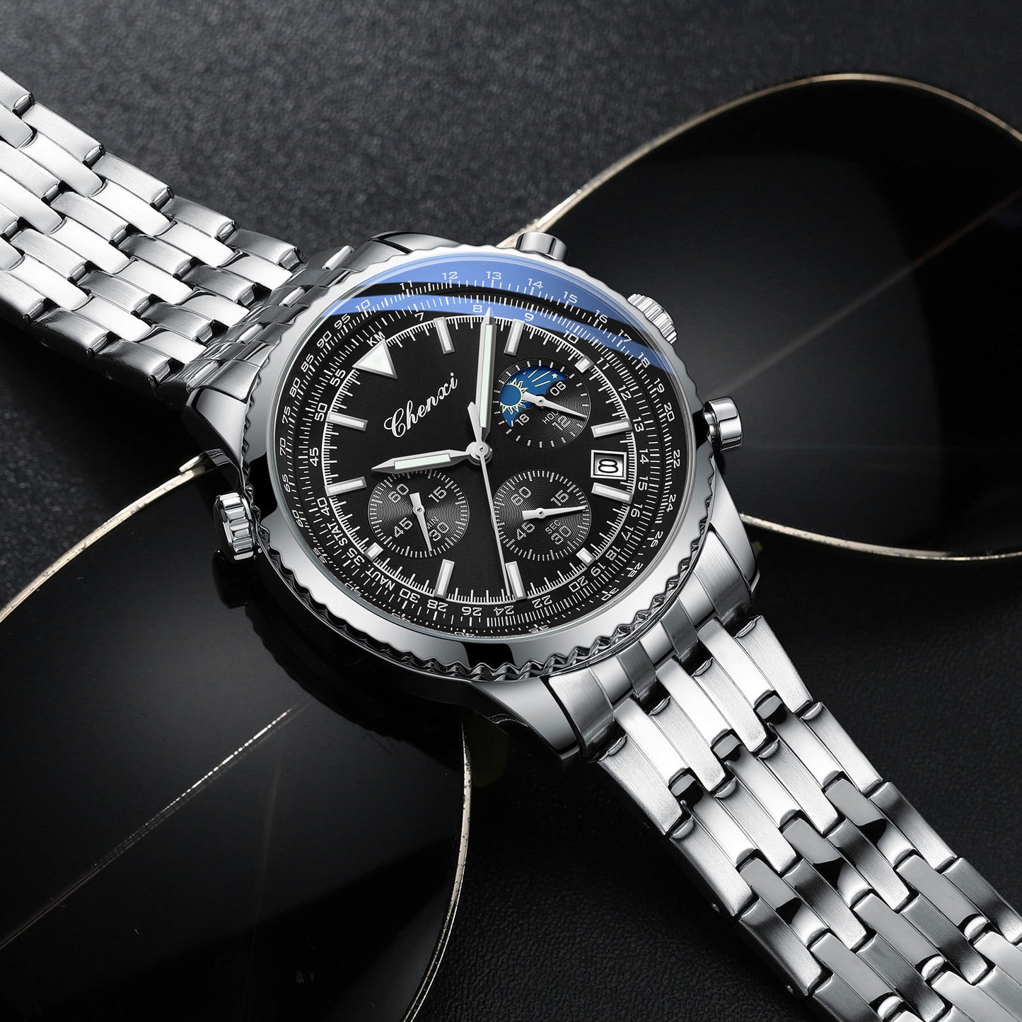 Men’s Quartz Luminous Waterproof Watch