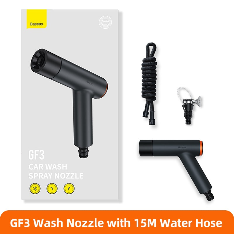 Wash with Power — Expandable Car Washing Water Gun Set