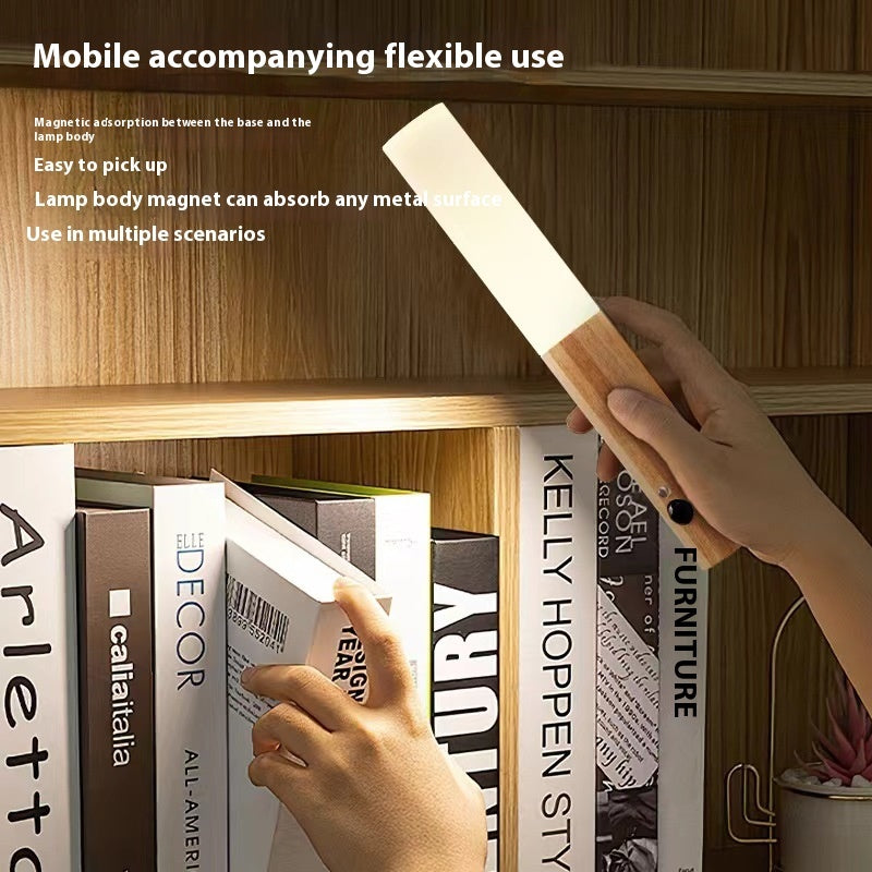 Wood Finish Motion Sensor LED Light