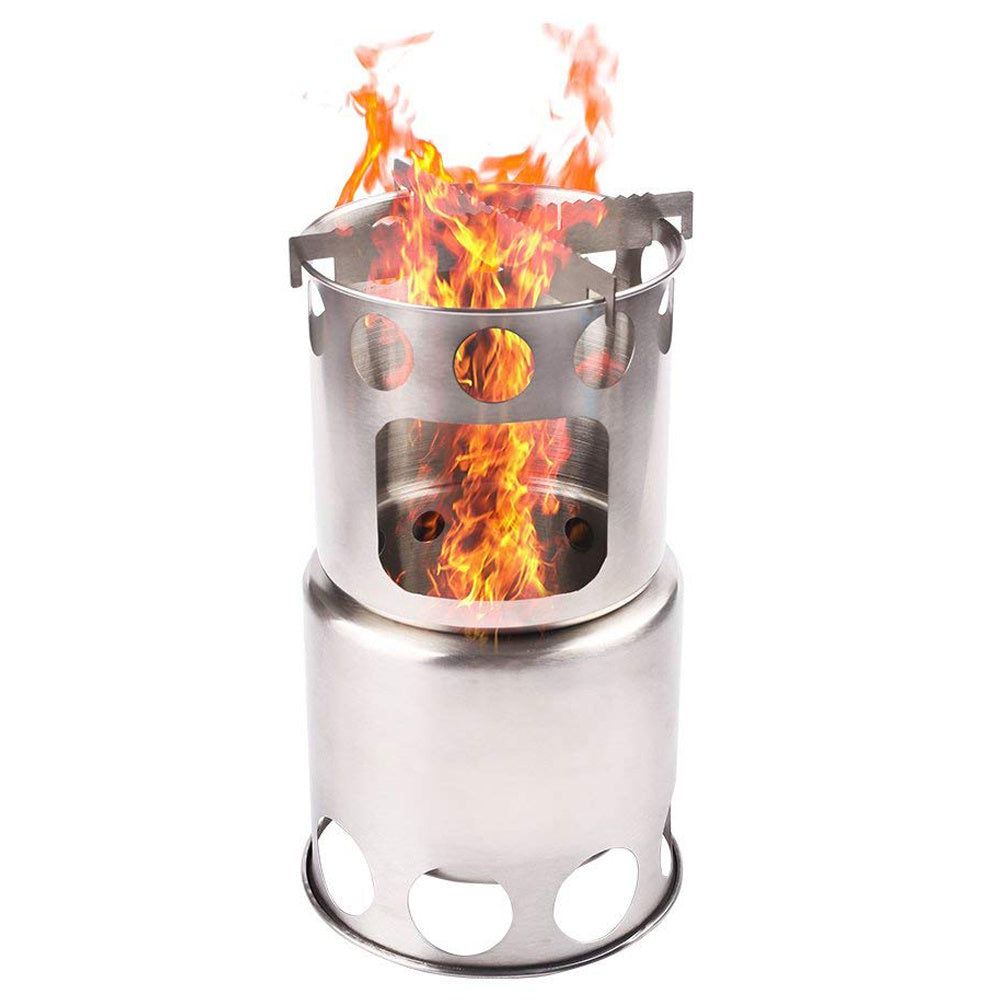 Portable Camping Stove Combo