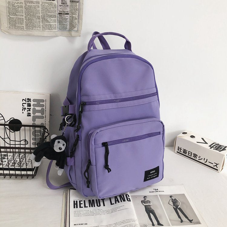Unisex Hip-Hop Street Style School Backpack