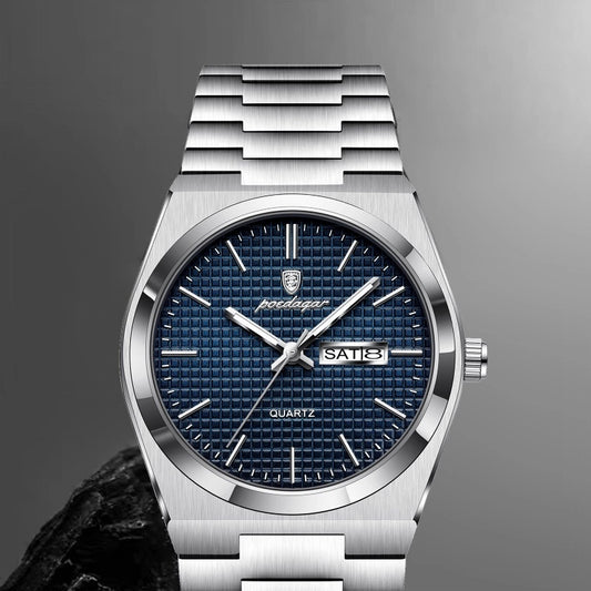 Waterproof Fashion Calendar Watch | Glow-in-the-Dark Trend