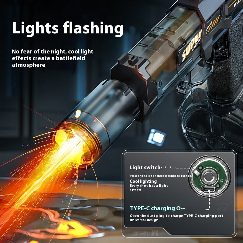 LED Lights Electric Water Guns for Children