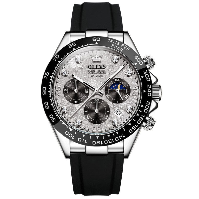 Multi-Function Sports Timing Quartz Men