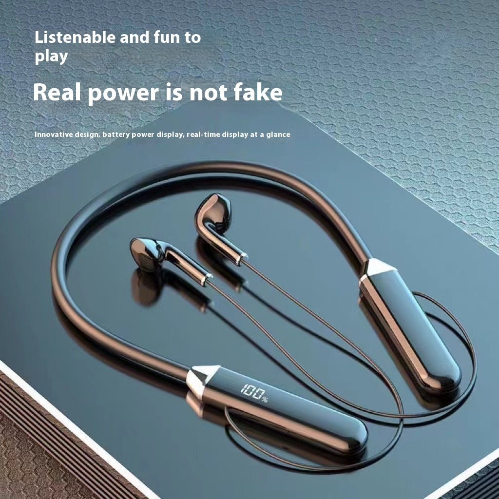 Neck Hanging Bluetooth Earphone In-ear Sports