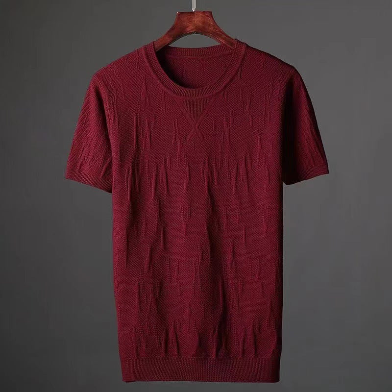 Youthful Edge — Slim Fit Cotton Men’s Top