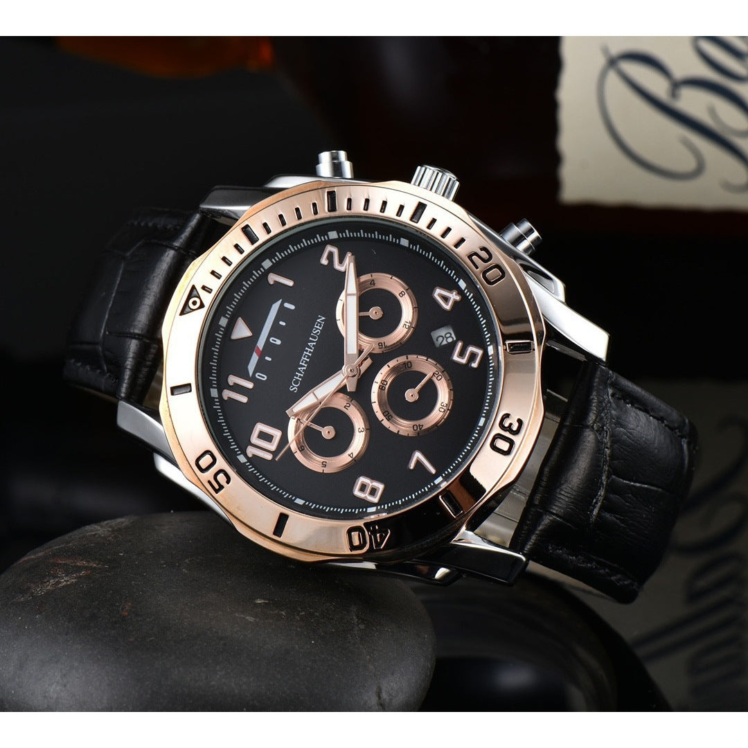 Six-pin Timing Full-function Quartz Men's Business